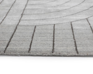 FEZ HAND-LOOMED RUG - IVORY / GREY - 8' X 10'