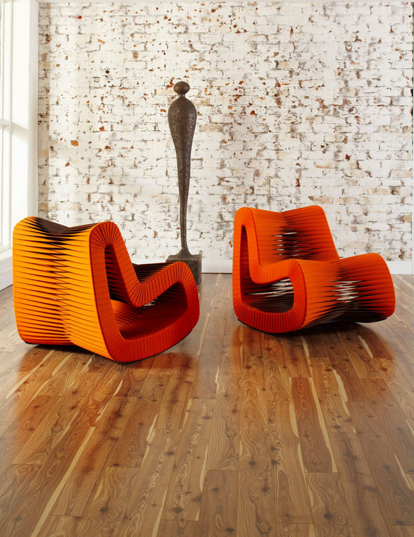 Seat Belt Rocking Chair,Orange    