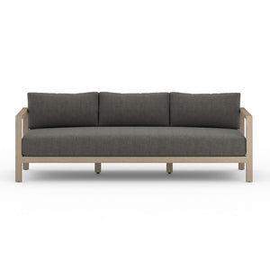 Sonoma Outdoor Sofa In 88" In Brown/Charcoal