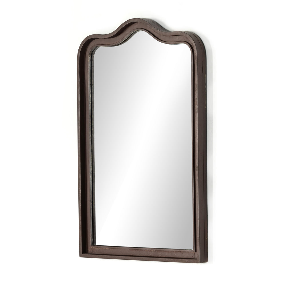 Effie Mirror In Rustic Iron