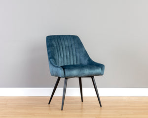 CHARDON DINING CHAIR - NONO PETROL
