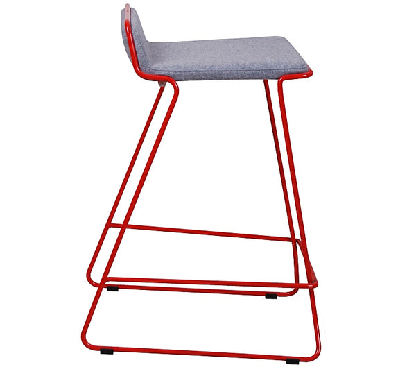 bleeker counter stool in wool