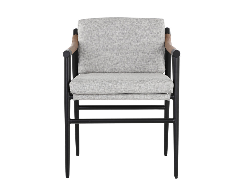 MEADOW DINING ARMCHAIR - VAULT FOG