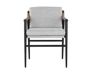 MEADOW DINING ARMCHAIR - VAULT FOG