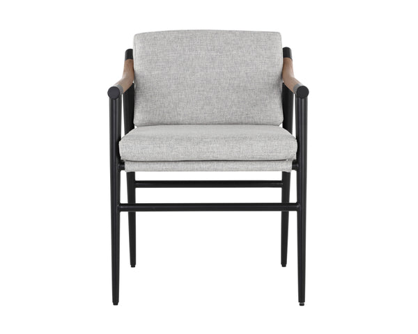 MEADOW DINING ARMCHAIR - VAULT FOG