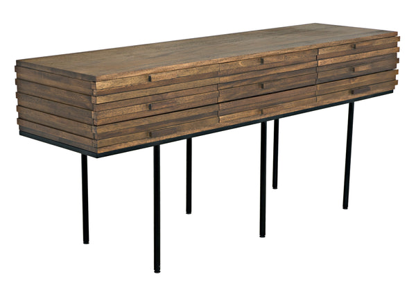 Zodiac Dark Walnut Sideboard