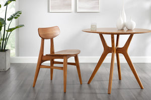 Sitka 36" Round Dining Table, Amber