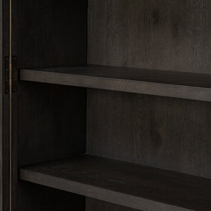 Dawes Cabinet - Smoked Black Oak