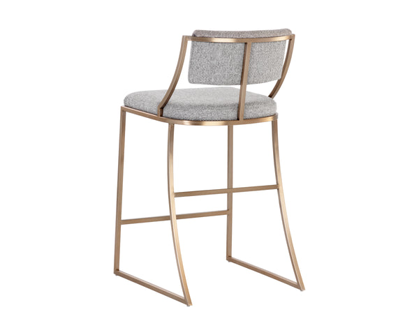 MAKENA COUNTER STOOL - MONUMENT PEBBLE