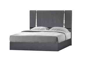 Matisse King Bed in Charcoal