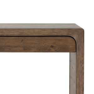Henry Desk In Rustic Grey Veneer