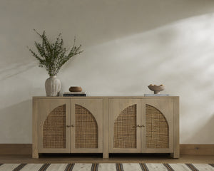 Tilda Sideboard In Natural Circle Cane