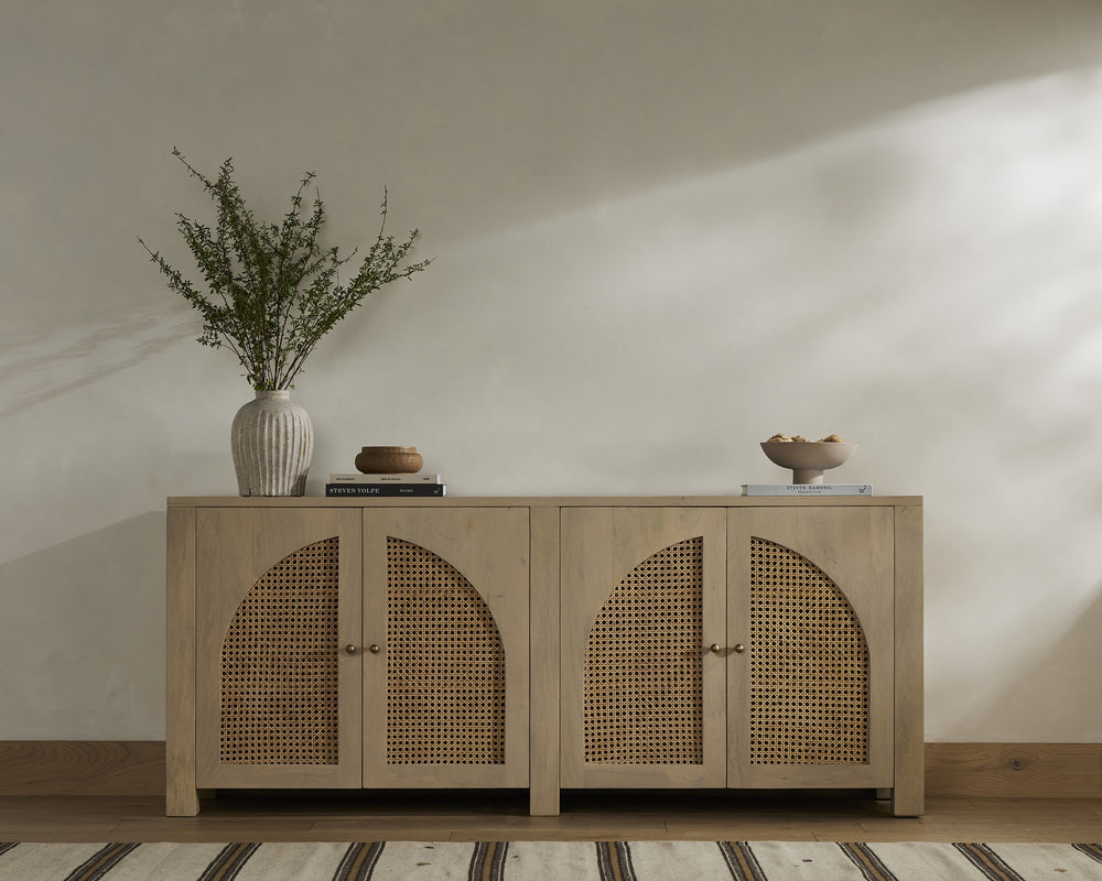 Tilda Sideboard In Natural Circle Cane