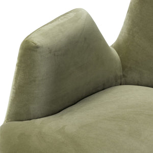Reed Swivel Chair In Sapphire Sage