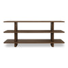 Casey Small Bookcase in Dark Brown Finish
