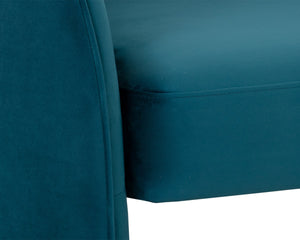 ROSALIA LOUNGE CHAIR - TIMELESS TEAL