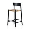 Heisler Stool In Almond Leathr Blnd In Counter
