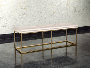 Alley Bench - Burnished Brass - Piccolo Prosecco