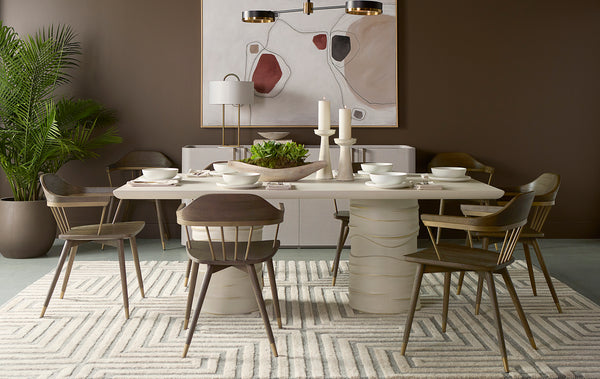 OSLOW HAND-TUFTED RUG - BEIGE / GREY - 10' X 14'