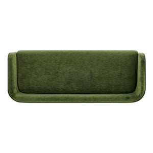 Marsha KD Velvet Bench, Dainty Green