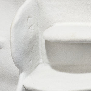  Helios Ceramic Decorative Bowl, White