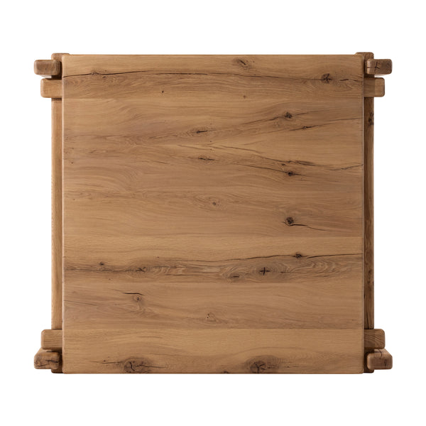 Marcia Square Coffee Table in French Oak