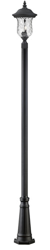 Armstrong Outdoor Post Light in Black Finish