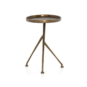 Schmidt Accent Table-Raw Brass