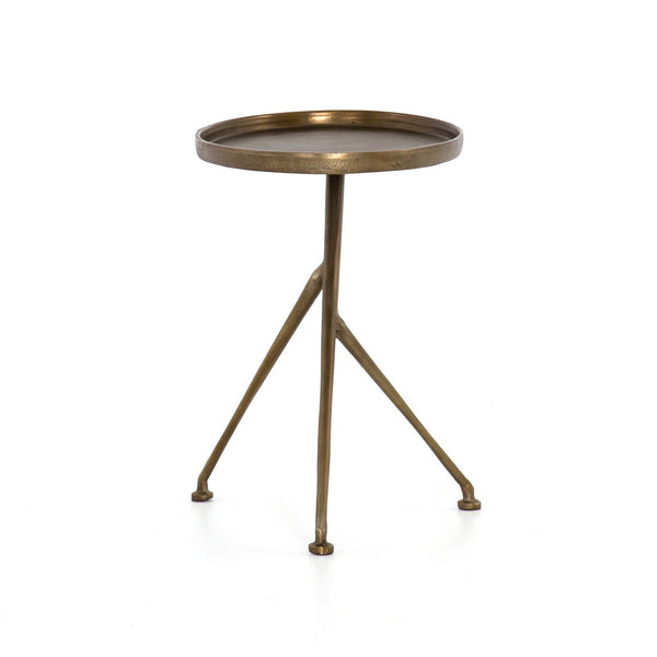 Schmidt Accent Table-Raw Brass