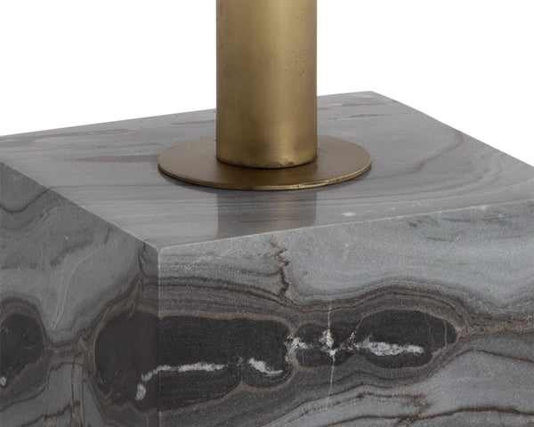 KATA BISTRO TABLE - GREY MARBLE - 32"