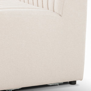 Augustine Dining Chair & A Half In Oatmeal