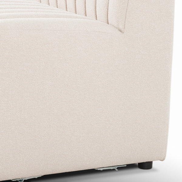 Augustine Dining Chair & A Half In Oatmeal