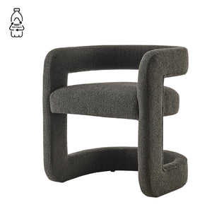 Althea Fabric Dining Side Chair, Palladian Charcoal