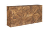Teak Slice Console, Natural