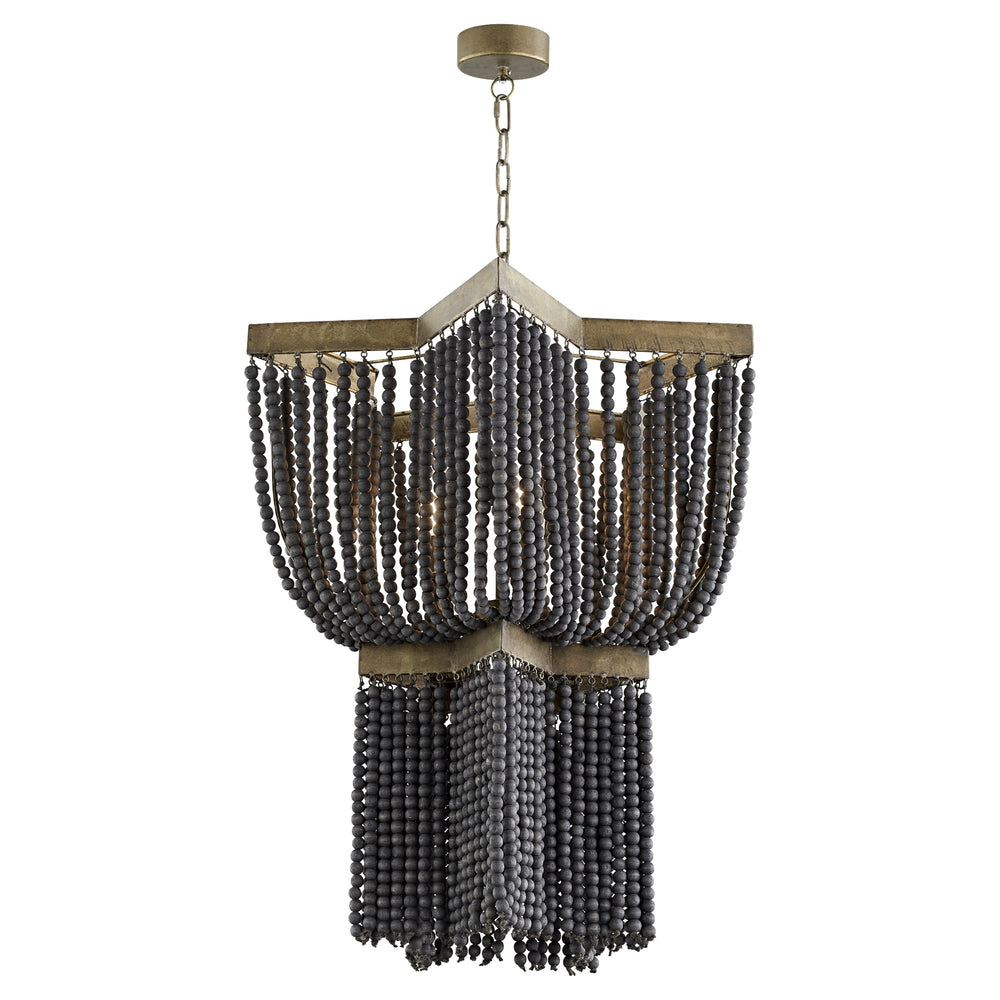 Small Estrella Pendant in Tinted Raw Iron