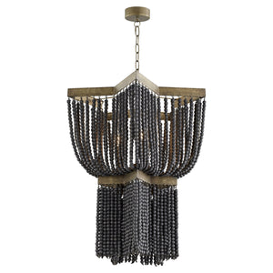 Small Estrella Pendant in Tinted Raw Iron