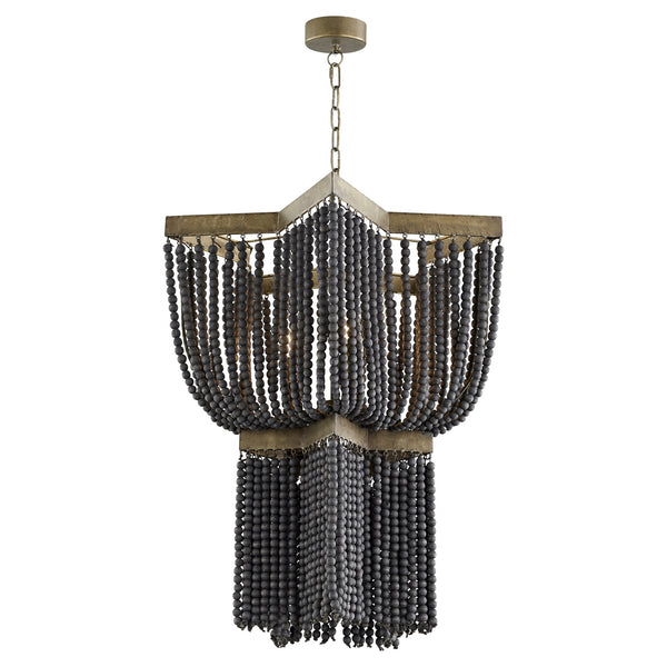 Small Estrella Pendant in Tinted Raw Iron