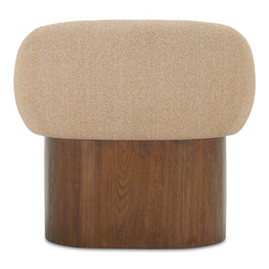 Moe's Otto Accent Chair in Flecked Tan