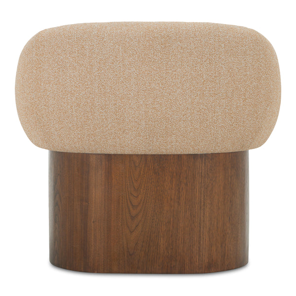 Moe's Otto Accent Chair in Flecked Tan