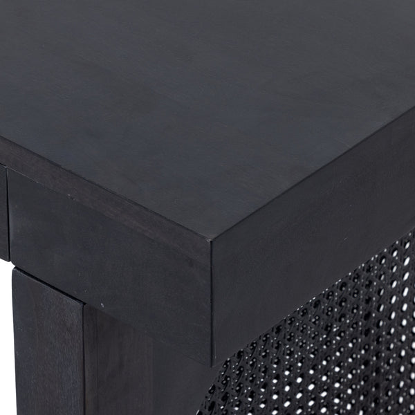 Tilda Desk In Black Wash Mango