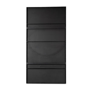Auryn Mirror In Grey Mirror And Aged Black