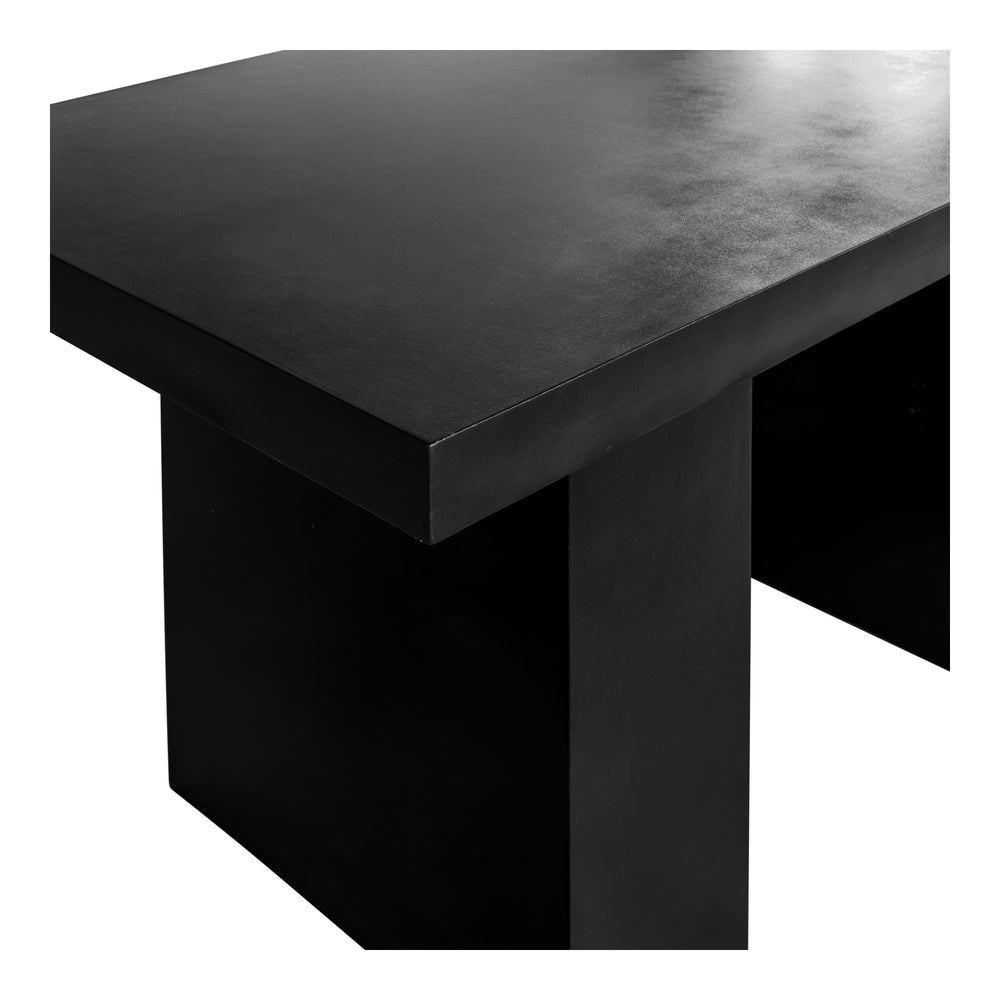 Aurelius 2 Outdoor Dining Table in Black