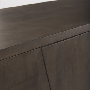 West 82.0L x 18.0W x 34.0H Wooden Angular Sideboard