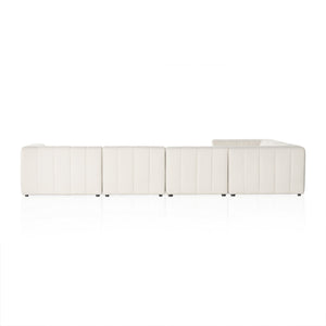 Langham Channeled 6-Piece Sectional - Fayette Cloud