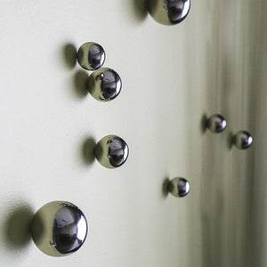 Orb Wall Play, Outdoor Stainless Steel