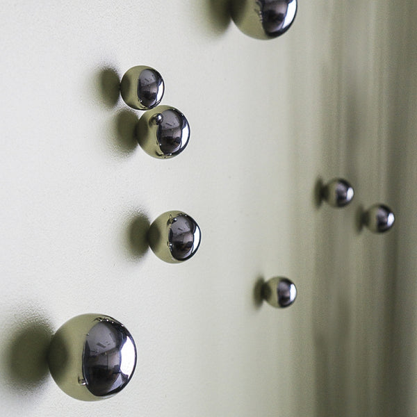 Orb Wall Play, Outdoor Stainless Steel
