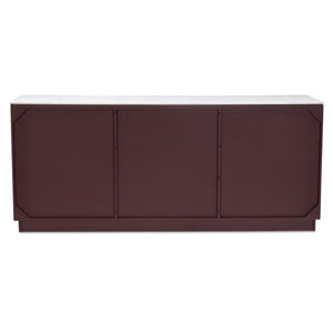 Moe's Nadine Sideboard in Deep Burgundy