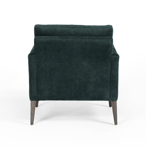 Olson Chair-Emerald Worn Velvet