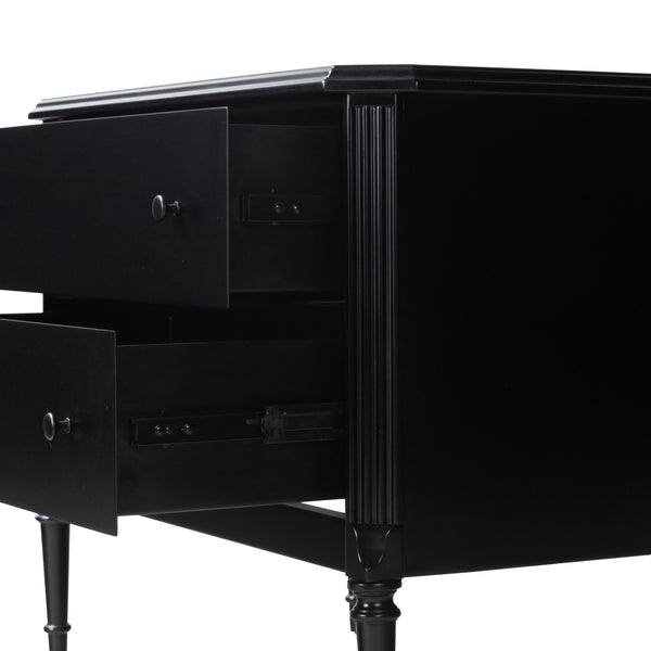 Lendon Nightstand in Black