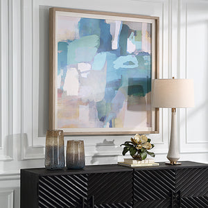 Continue On Abstract Framed Print
